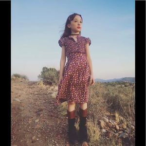 Jigsaw Junior European Floral prairie Dress